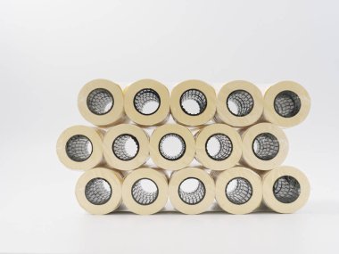 rulo nakit bant. Beyaz arka planda