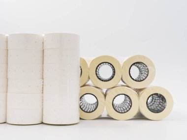 rulo nakit bant. Beyaz arka planda