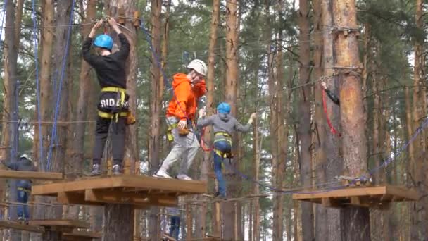 Gomel Belarus Avril 2019 Lycée Ministère Des Situations Urgence Course — Video