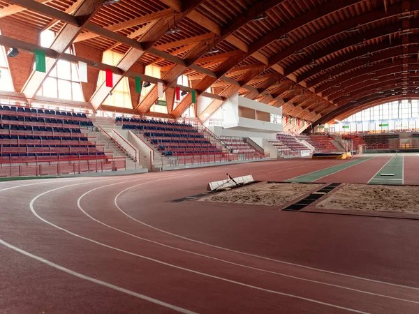 GOMEL, BELARUS - MAY 2, 2019: Palace of Sports in Athletics. — Stock Photo, Image