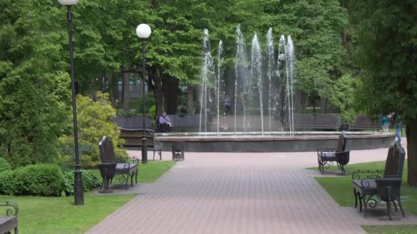 Gomel Vitryssland Maj 2019 Palats Och Park Ensemble Rumyantsevs Paskevichi — Stockvideo