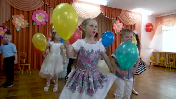 Gomel Belaro Maggio 2019 Matinee Concerti Bambini Dedicate Alla Fine — Video Stock