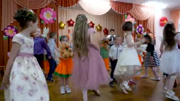 Gomel Belarus Mai 2019 Matineu Concert Pentru Copii Dedicat Sfârșitului — Videoclip de stoc