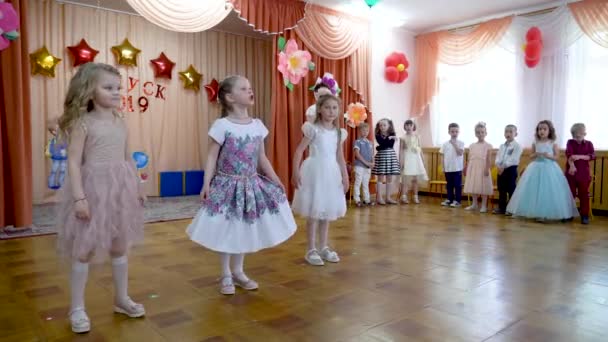 Gomel Belarus Mai 2019 Matinée Concert Pour Enfants Dédiée Fin — Video