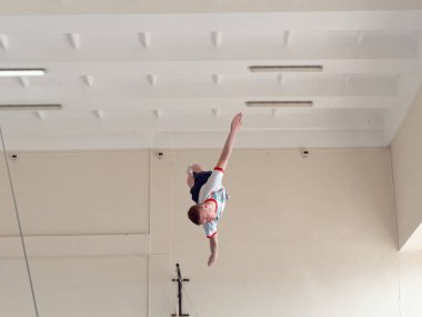 Gomel, Belarus - 25 Mayıs 2019: Özel motor eğitimi için Açık Cumhuriyetçi Serbest Stil Yarışması