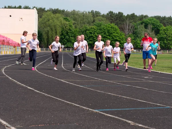 GOMEL, BELARUS - 25 MAGGIO 2019: Open Republican Freestyle Competition per l'allenamento motorio speciale — Foto Stock