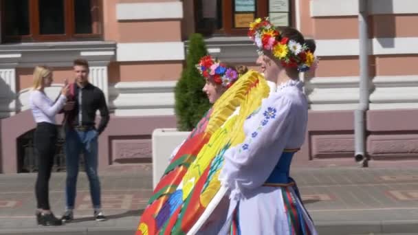 Gomel Belarus Julio 2019 Día Independencia Bielorrusia Desfile Festivo Gomel — Vídeos de Stock