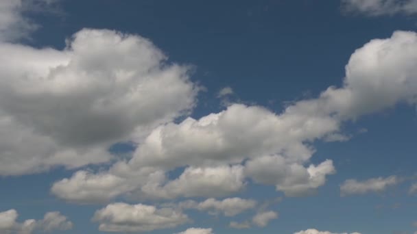 Gomel Nuvens Belarus Flutuam Sobre Lago Noite — Vídeo de Stock
