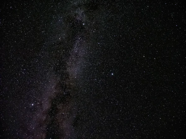 Samanyolu Galaksisi altında yıldızlar ve yıldız kümeleri 2020