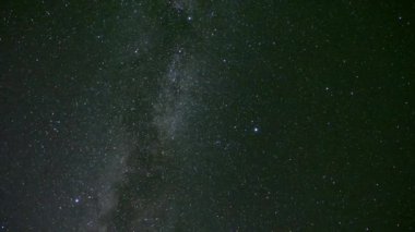 Samanyolu Galaksisi altında yıldızlar ve yıldız kümeleri 2020