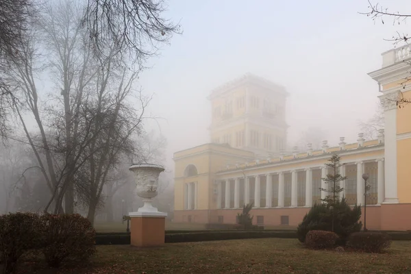 Palácio Dos Rumyantsevs Paskevichs Gomel Bielorrússia Vista Parte Central Palácio — Fotografia de Stock