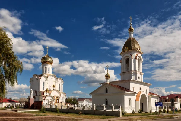 Turov Belarus September 2014 Vacker Ortodox Kyrka 2020 — Stockfoto