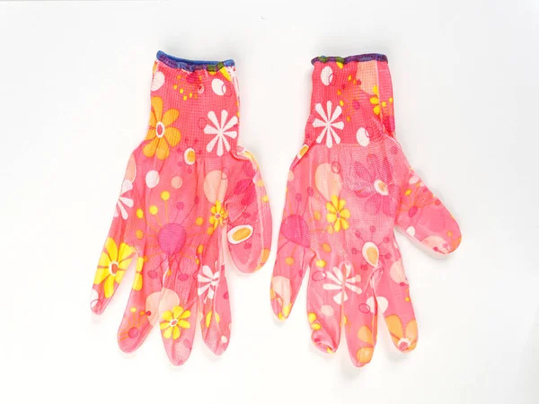 Handschuhe Einem Sortiment Von Bauhandschuhen Für Garten Und Gemüsegarten Auf — Stockfoto