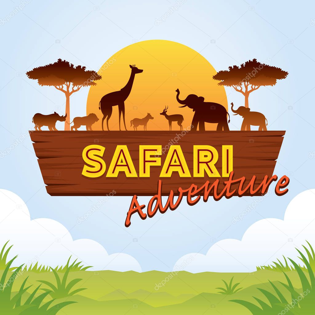 With Animals Silhouette, Nature and Wildlife