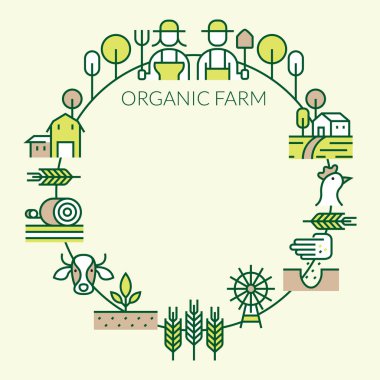 Çiftlik ve tarım satırı kutsal kişilerin resmi Bahçe, hayvanlar, nesneleri çerçeve, çiftçiler, Plantation, yuvarlak