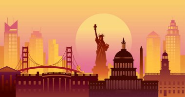 Amerika Birleşik Devletleri, Amerika Birleşik Devletleri, Amerika Birleşik Devletleri, Yerler, Kentsel Skyline