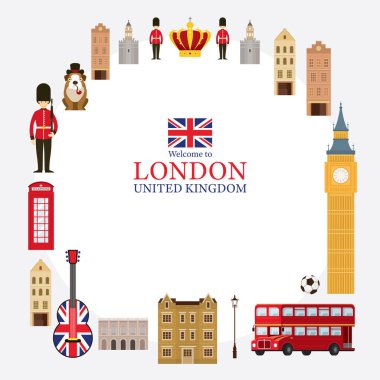 Londra, İngiltere ve İngiltere Turistik Çerçeve
