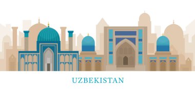 Özbekistan Düz Biçimli Yer İmleri