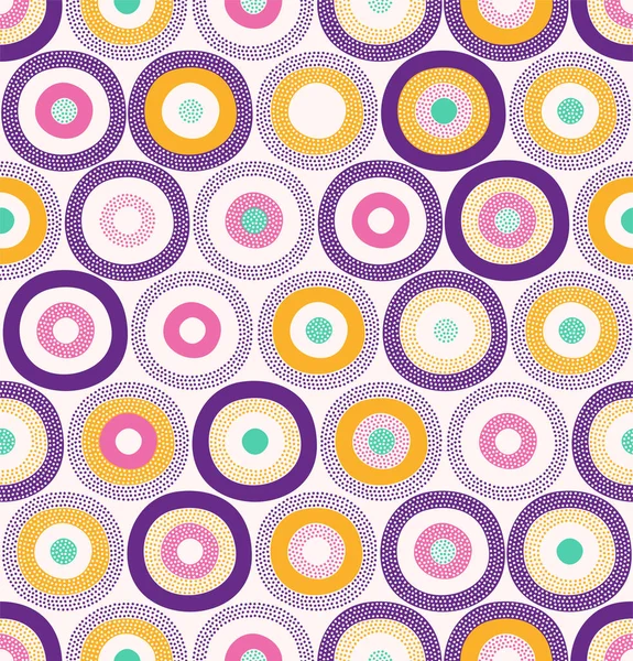 Seamless Abstract Spots Dots Padrão Superfície Design — Vetor de Stock