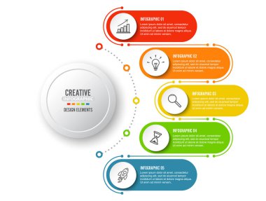 Soyut dijital illüstrasyon bilgileri. Vektör illüstrasyonu c