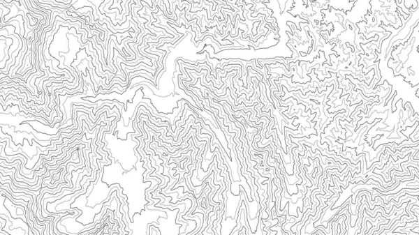 レトロ地形図 地理的輪郭マップ 概要グリッド — ストックベクタ