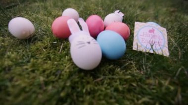 dekorasyon Paskalya için. Paskalya bunnyes