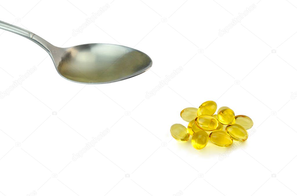 Liquid and in capsules Cod liver oil 