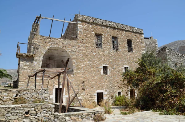 Башня Дома Ватиа Мани Греция — стоковое фото