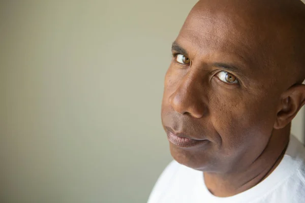 African American man in deep thought. — Stock Photo, Image