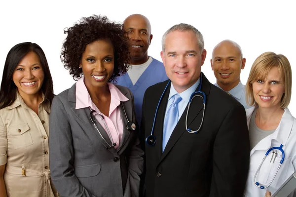 Diverse Team of Healthcare Providers Stock Photo