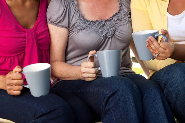 Portrait of a diverse group of friends having a Bible study. — Stock Photo, Image