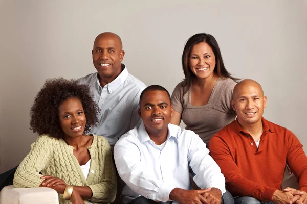 Portrait of a diverse group of people. — Stock Photo, Image