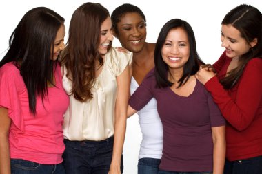 Konuşan ve gülen arkadaşlarından farklı grup.