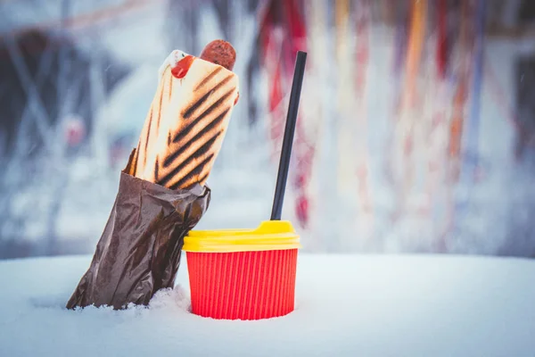 Sokak gıda. Açık havada yemek