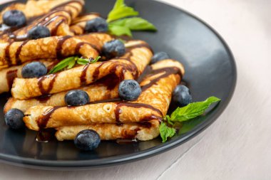 Yığın krep, ince krep, Rus bliny