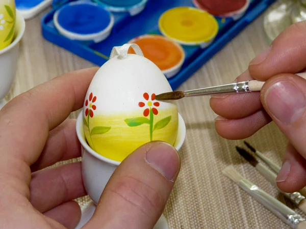 Pintura Huevos Pascua Para Pascua —  Fotos de Stock