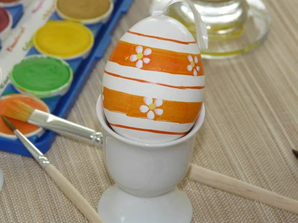 Pintura Huevos Pascua Para Pascua —  Fotos de Stock