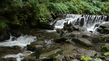 fırtınalı bir dağ nehir akış taşlar streams