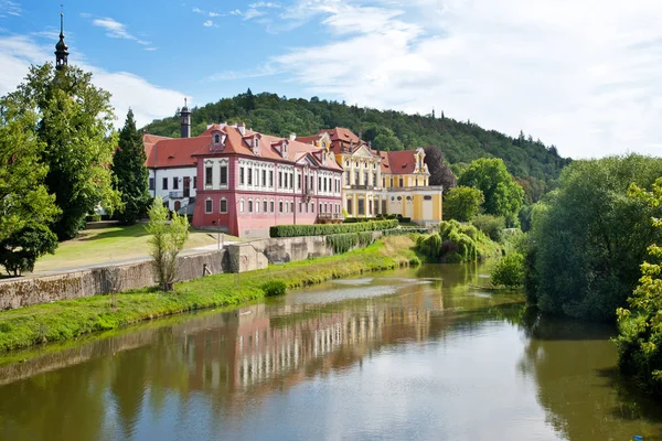 Zbraslav Castle Cloister National Cultural Landmark Zbraslav Prague Czech Republic — Stock Photo, Image