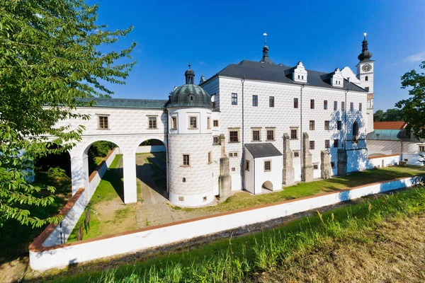 Pardubice République Tchèque Jul 2018 Château Renaissance Pardubice Bohême Orientale — Photo