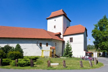 Çek Cumhuriyeti, Ostrava - 13 Ağustos 2018: kale, Ostrava şehir, Kuzey Moravia, Çek Cumhuriyeti