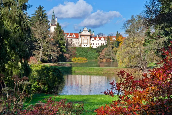 Tjeckien Pruhonice Okt 2016 Renässans Slott Och Dess Park Pruhonice — Stockfoto