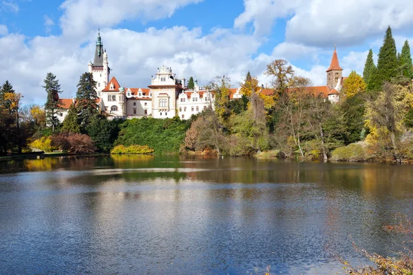 Czech Republic Pruhonice Oct 2016 Renaissance Chateaux Its Park Pruhonice — Stock Photo, Image