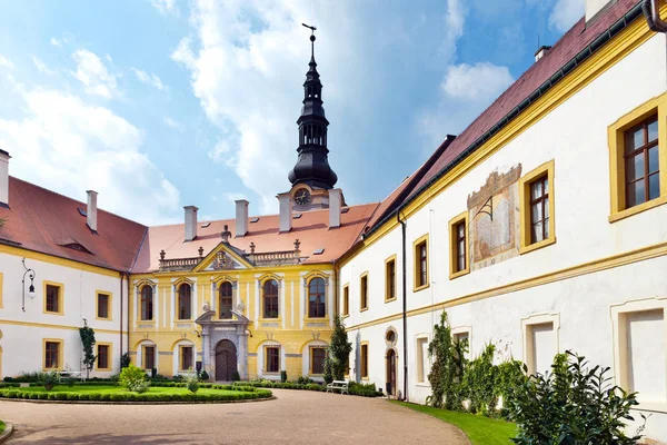 Decin Republika Czeska Września 2018 Zamek Děčín Miasta Decin Północne — Zdjęcie stockowe