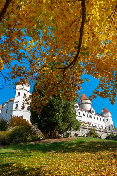 Renaissance Castle Konopiste Park Town Benesov National Cultural Landmark Central — Stock Photo, Image