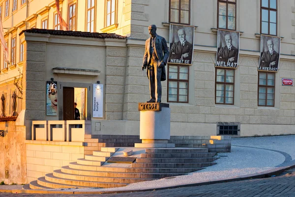 President T. G. Masaryk, kasteel van Praag, Tsjechische Republiek — Stockfoto