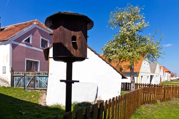 Famous Holasovice village, South Bohemia, Czech republic - UNESCO — Stock Photo, Image