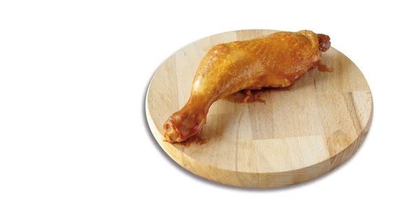 Golden Juicy Chicken Drumstick Bbq Grill — Stock Photo, Image