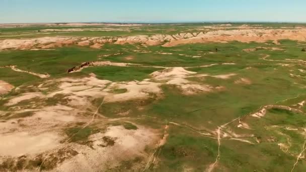 South Dakota Landscape South Dakota Black Hills Aerial View — Stock Video