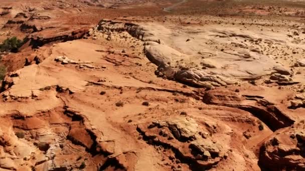 Desert Utah États Unis Paysage Pittoresque Nature Géologie Environnement Utah — Video